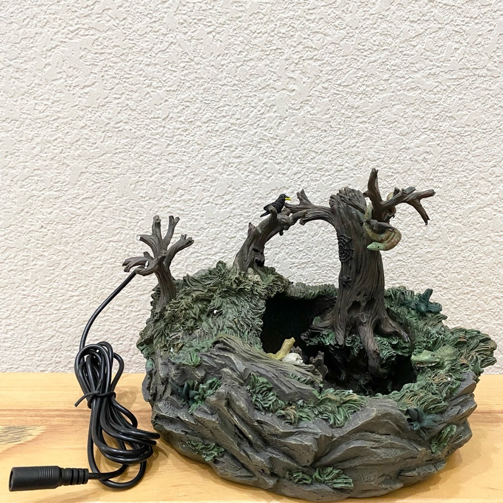 Hawthorne Halloween Village Collection Creature from the Black Lagoon NO PLUG